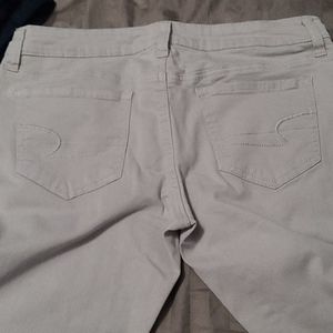 Grey American eagle jeans